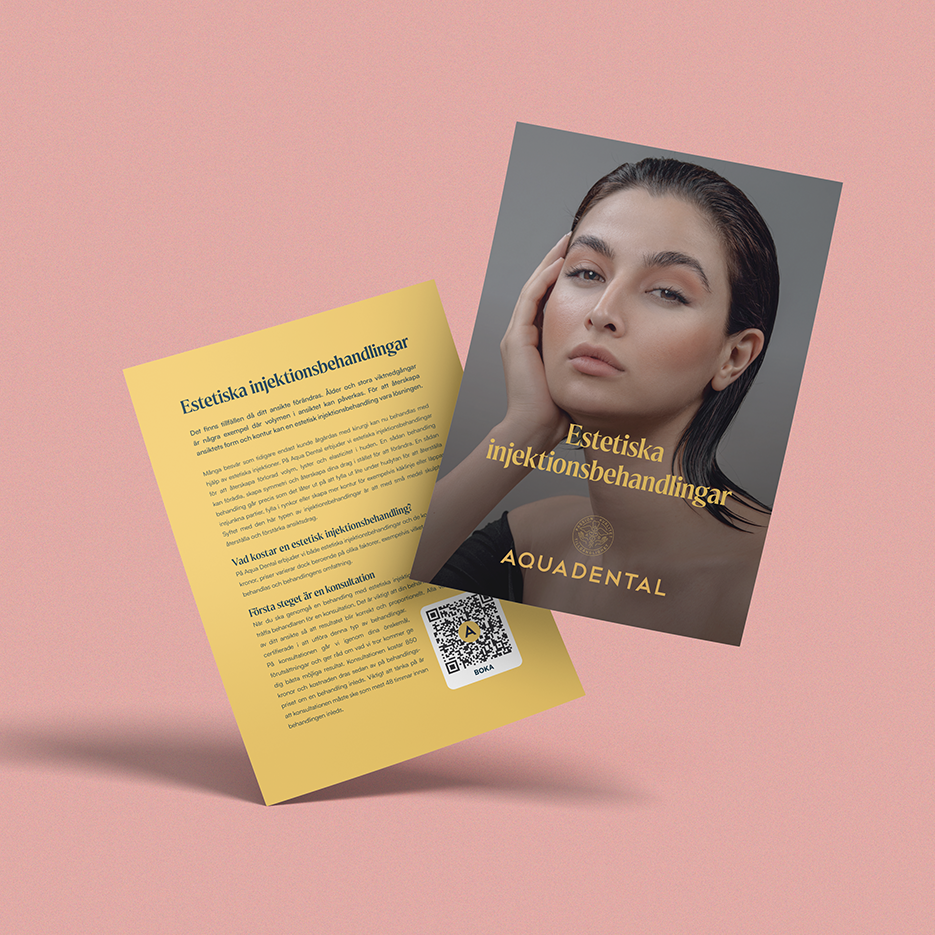 Flyers Estetiska Injektionsbehandlingar