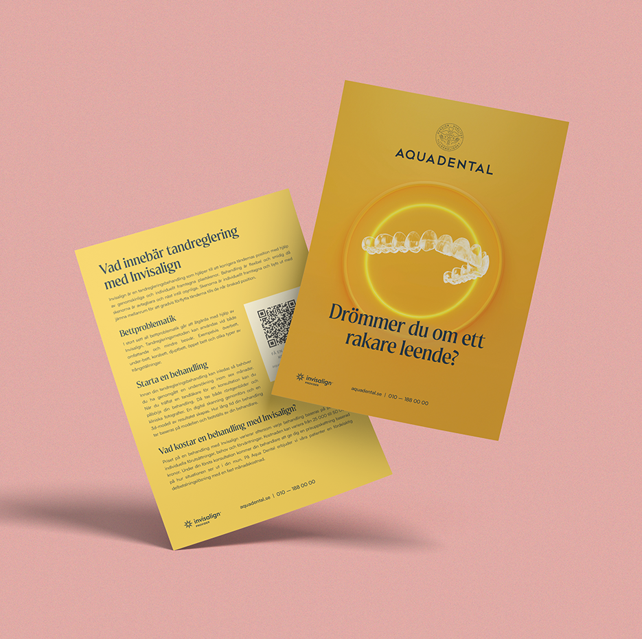 Flyer Invisalign - Uppdaterad 2025